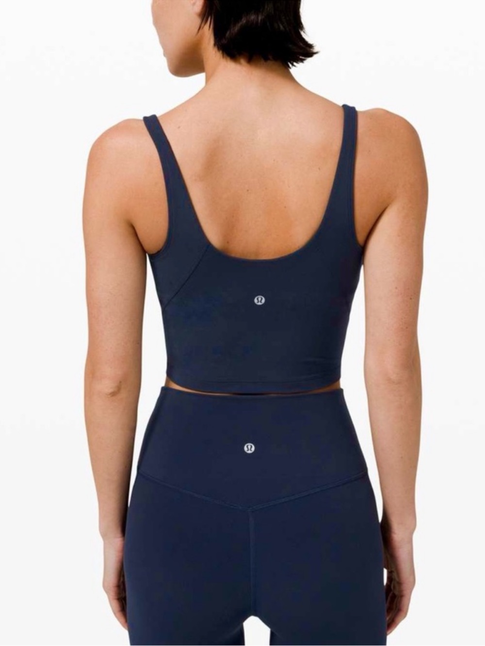 lululemon athletica Align Tank Top True Navy V‑Neck Crop Tank - Picture 2 of 10